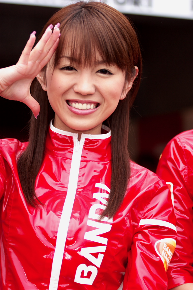 2006年サーキットでの黒沢さん